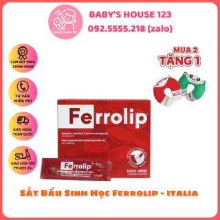 Sắt Bầu Sinh Học Ferrolip Liposome Bổ Sung Sắt Cho Mẹ Bầu Và Người Thiếu Máu Thiếu Sắt