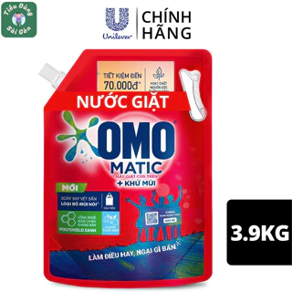 Nước Giặt OMO Matic 3.6kg/ 3.9kg (Túi)