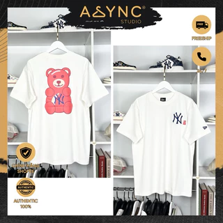 (Auth) Áo Thun New Era x MLB NY Gấu Đỏ Màu Trắng CODE: 14148887 - Async Studio