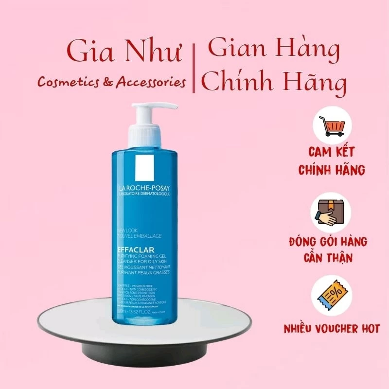 Sữa rửa mặt Laroche Posay cho da dầu mụn 400ml