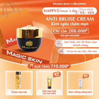 Kem ngừa thâm Magic Skin tinh chất nghệ dung tích 15g Mã 061 - Hàng Chính Hãng