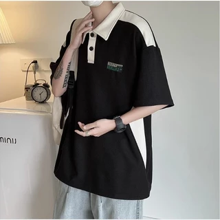 Áo Polo unisex SUUYY SUNLLNS Áo cổ bẻ chất liệu cotton dệt tổ ong mềm mại thoáng mát