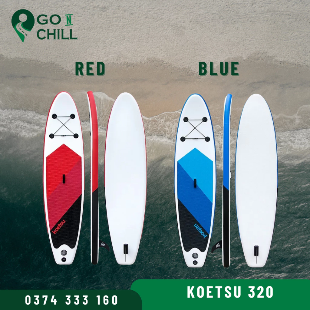 KOETSU SUP Board - Ván chèo đứng thuyền bơm hơi giá rẻ, stand up paddle board