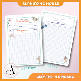 50 GIẤY THI VIẾT CHỮ ĐẸP