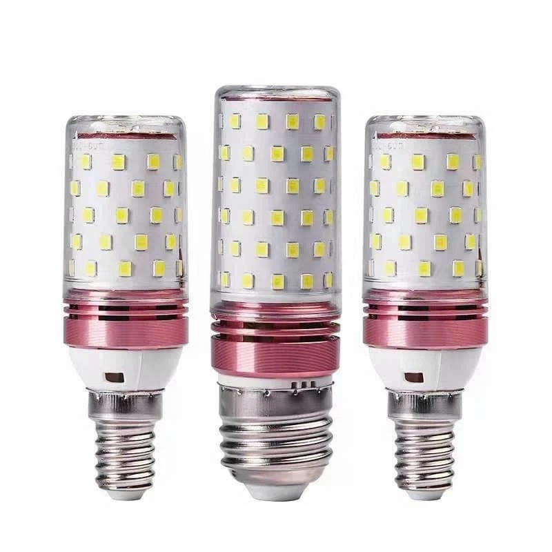 Bóng Đèn LED siêu sáng 12w,hình Bắp Ngô 3 Chế độ ánh sáng Đuôi đèn E27 và E14