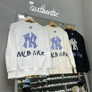 Áo Sweater MLB LIKE dày dặn ấm áp, cá tính mang cặp, áo nỉ Unisex nam nữ hàn quốc Full bọc tag