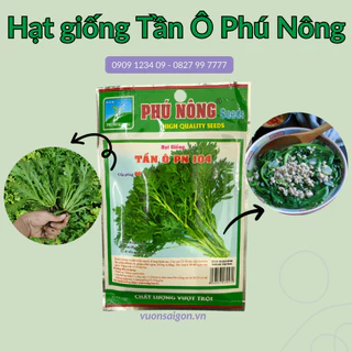 Hạt giống Tần Ô Phú Nông hạt giống chắc khỏe, tỉ lệ nẩy mầm 98% (Vườn Sài Gòn - Vuon Sai Gon)