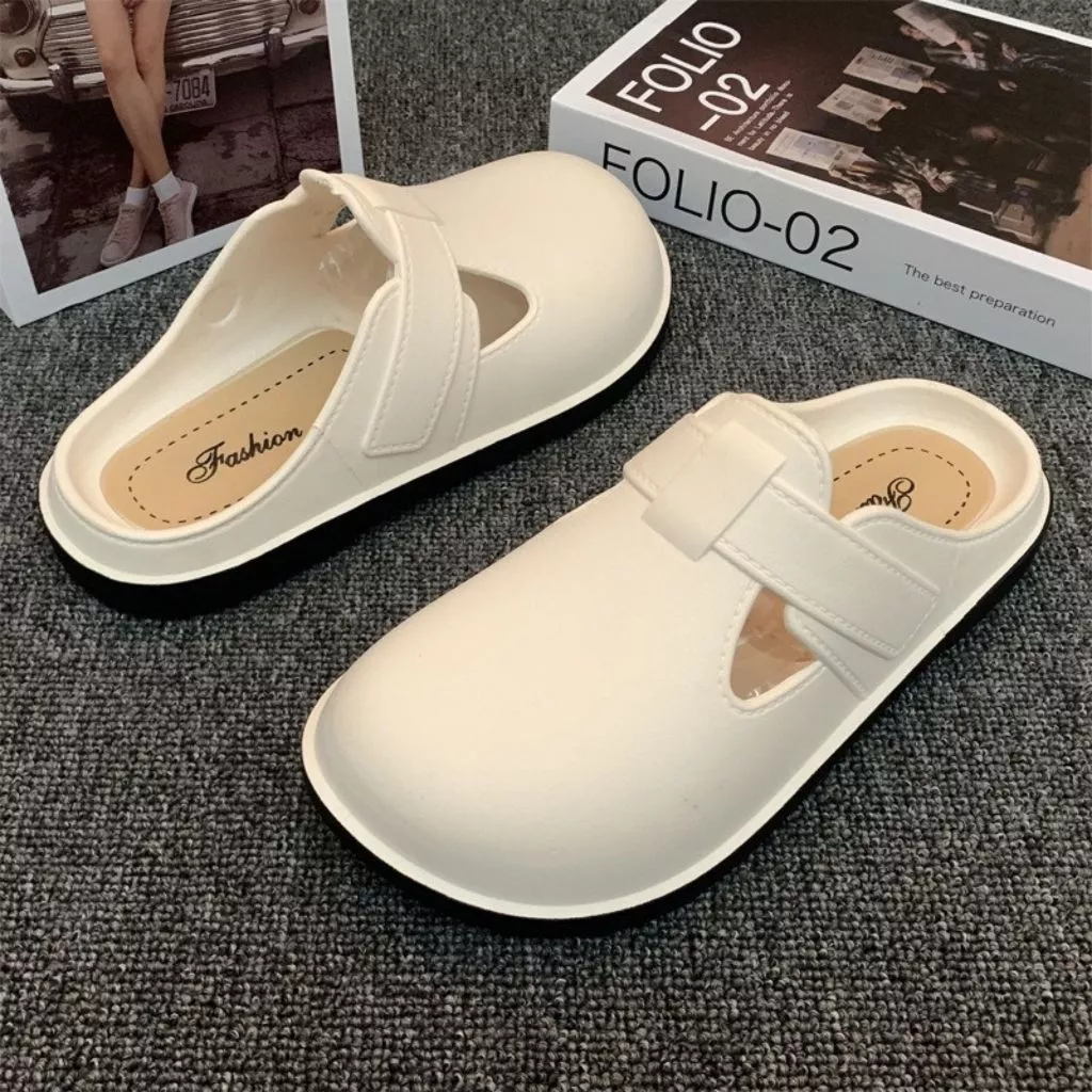 Dép Sục Nữ Cao Cấp, Sục Lười Đế Thấp 3cm Dáng Đẹp Size 36-41-SDT