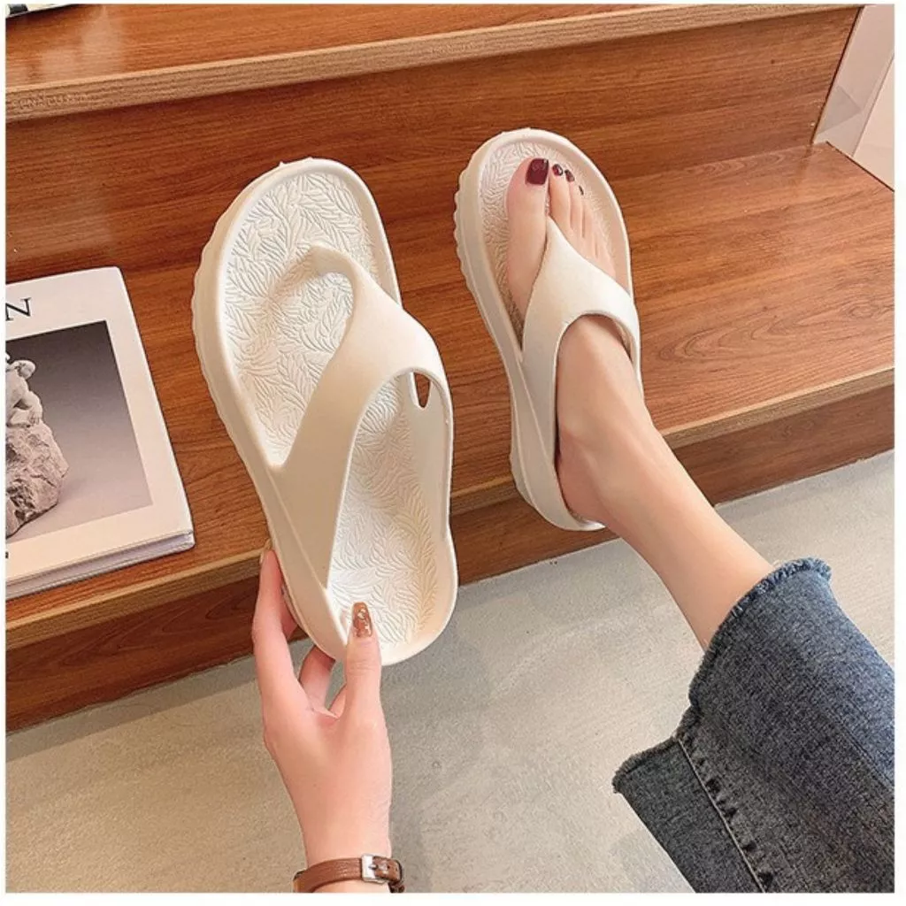 Dép Tông Nam Nữ Đế Cao Chống Trơn Trượt, Dép Xỏ Ngón Đi Biển Cao Cấp 4 Màu size 35-44-TL