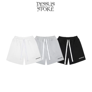 Quần short DESSUS [Vải Chân Cua Cao Cấp] Style Nam, Nữ - Đùi Thể Thao, Gym  , thể thao, năng động,  DS007