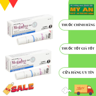 Gel Megaduo Plus ngừa mụn trứng cá, ngừa thâm tuýp 15g