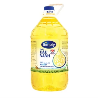 Dầu đậu nành nguyên chất Simply can 5L