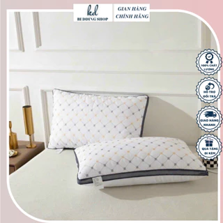 Ruột gối đầu trần trám bông tinh khiết KD BEDDING kích thước 50cm x 70cm