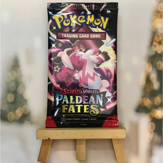 Gói bài Paldean Fates Booster Pack - Túi thẻ lẻ Pokemon Scarlet & Violet TCG chính hãng [Kawaii Kulture Shop]