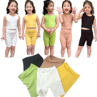 Quần legging đùi từ Vải cao cấp Gỗ Sồi mềm mại ,thấm hút, kháng khuẩn,nhanh khô size 10-65kg