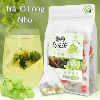 Trà detox trà trái cây trà ô long nho thanh nhiệt giải khát