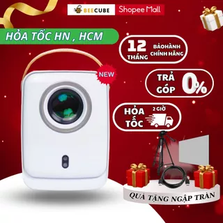 Máy Chiếu Mini BEECUBE X2 MAX Gen 4 Hệ Điều Hành Android + Kết nối Điện thoại + Full HD 1080 - Bảo Hành 12 Tháng