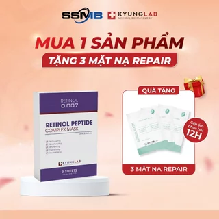 Hộp mặt nạ retinol KyungLab Peptide Complex Mask 3 miếng