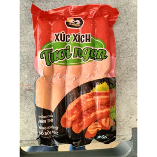 Xúc xích xông khói gỗ sồi đức bọc 10 cây 500g (giao tphcm)