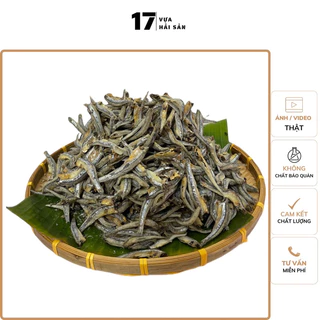 Cá cơm khô vựa hải sản 17, khô cá cơm ngon, sạch, túi 100g, 300g, 500g