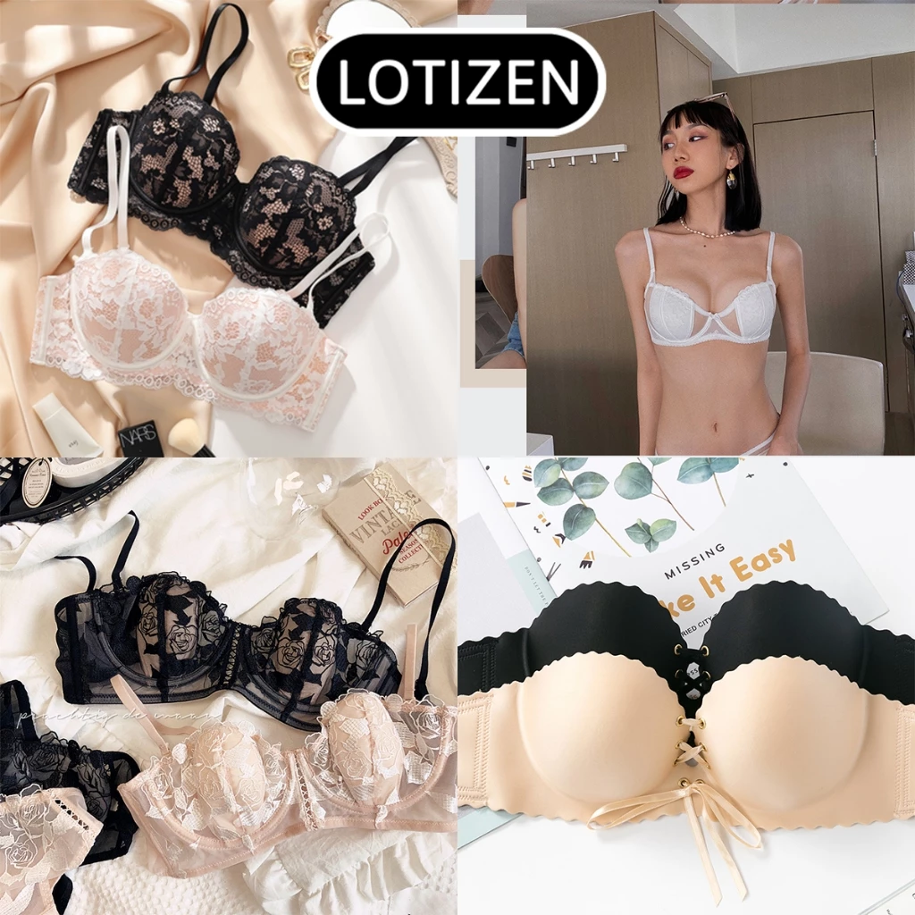 Set 2 áo ngực cao cấp sexy Combo 2 áo lót 2 màu basic nâng đẩy vòng 1