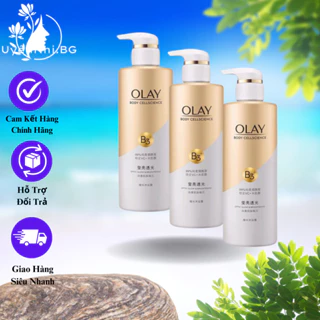 Sữa Tắm OLAY B3+ Vtamin C Siêu Dưỡng Trắng Da, Cấp Ẩm Và Đàn Hồi Cho Da Chai 500ml