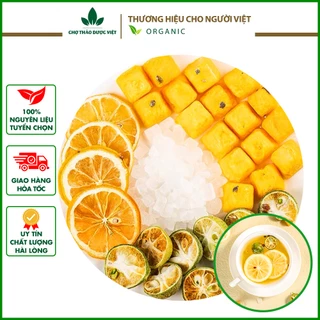 Trà chanh dây detox 10 set Triệu Lộ Tư, chanh leo trắng da, phát sáng, thanh nhiệt, giảm nóng trong