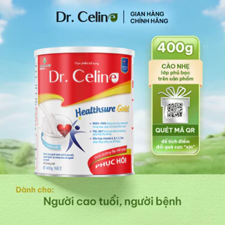 Sữa dinh dưỡng cho người cao tuổi Dr. Celine Healthsure Gold 400g