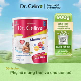 SỮA BẦU GIẢM TỈ LỆ DỊ TẬT ỐNG THẦN KINH Ở TRẺ SƠ SINH - Dr. Celine Mama Gold 900g