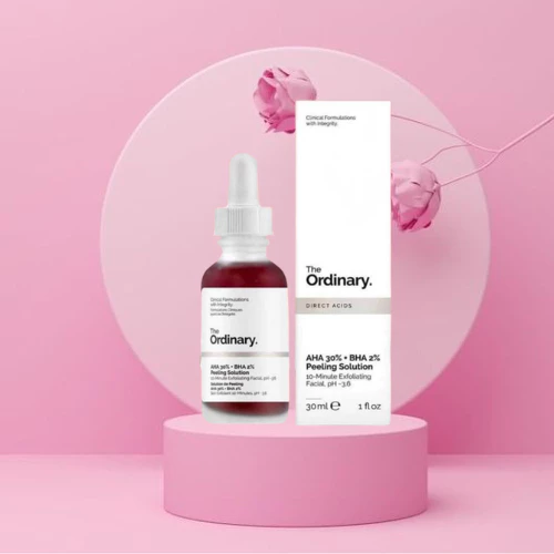 Serum tẩy tế bào chết, cải thiện da,giảm mụn The Ordinary AHA 30% BHA 2% Peeling Solution