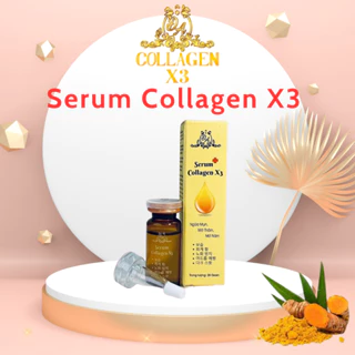 Serum Face Collagen X3 Đông Anh Chính Hãng Serum Dưỡng Ẩm Trắng Da Mờ Thâm Nám Căng Bóng Da 20ml