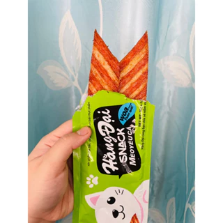 Combo 30 gói Snack MÈO YÊU CÁ Ăn Vặt MayKaa