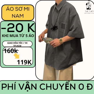 Sơ mi tay ngắn nam , đứng from với chất liệu vải lụa mango dày dặn , không nhăn , vải rất mượt tay xịn xò