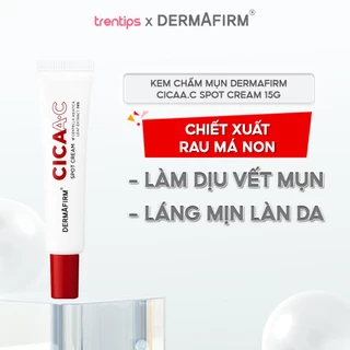 Kem Chấm Mụn DERMAFIRM CICAA.C SPOT CREAM 15g