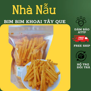 snack khoai tây pho mai Nhà Nẫu, bim bim que chua cay, giòn tan.bánh snack khoai tây que đồ ăn vặt tuổi thơ