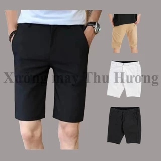 Quần short nam [size lớn] từ Xưởng may Thu Hương chất liệu cotton co giãn 2 chiều. Quần short trẻ trung thoáng mát.