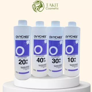 Ovychee Oxy trợ nhuộm bạc hà 1000ml 3% - 6% - 9% 12% lên màu nhanh,màu sáng bóng, không sót, an toàn