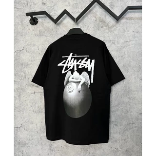 [Ảnh Thật] Áo thun Stussy angel form âu in dtg - Streetwears SG