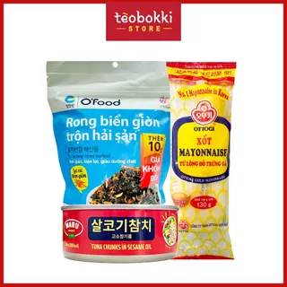 Combo cá ngừ rong biển mayo