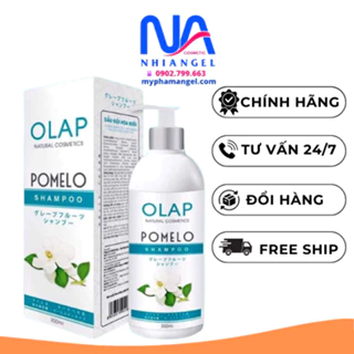 Dầu gội hoa bưởi  OLAP Pomelo Shampoo 300ml - chống rụng tóc, diệt khuẩn và kích thích mọc tóc