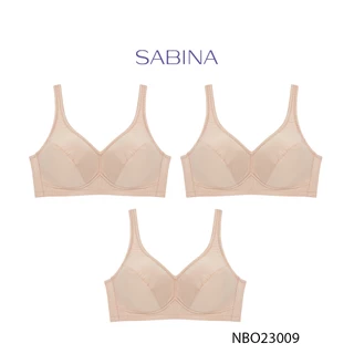 Combo 3 Áo Lót Không Đệm Không Gọng Có Size Lớn Màu Trơn Function Bra By Sabina NBO23009