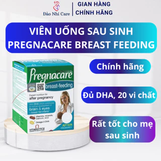 CHÍNH HÃNG Viên bú, viên uống sau sinh Pregnacare Breast feeding - Vitamin Tổng Hợp Cho Mẹ Sau Sinh Lợi sữa 84 Viên