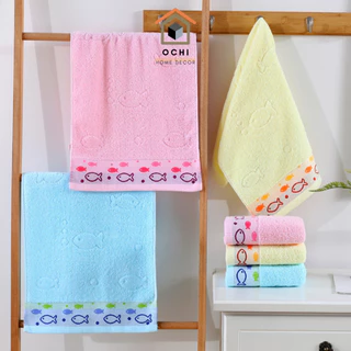 Khăn Tắm, Khăn Mặt Gội Lau Đầu Đủ Màu,100% Cotton Siêu Thấm Hút, Không Phai Màu Dùng Cho Gia Đình, Spa, Khách Sạn