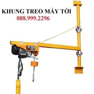 máy tời điện - khung treo máy tời điện