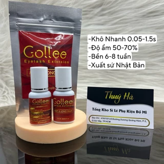 Keo nối mi Gollee_5ml- SIÊU BỀN ÍT CAY- dụng cụ nối mi_THÚY HÀ