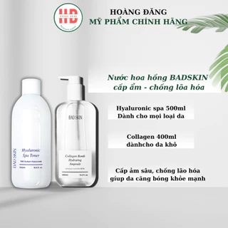 (#badskin) Nước hoa hồng BadSkin Hyaluronic Spa Toner 500ml