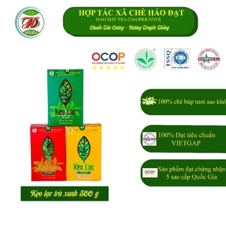 Kẹo Lạc trà xanh Hảo Đạt Tân Cương Thái Nguyên (Hộp 500g)