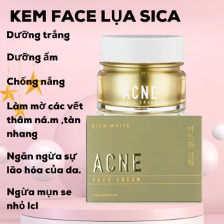 [Kem Mụn] Giảm Mụn, Mờ Thâm Mụn, trắng sáng da - SICA WHITE - 25gr