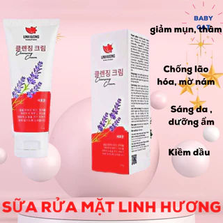 Sữa vệ sinh Linh Hương, sữa rửa ráy sáng da giành riêng cho nam, nữ da dầu, da nhạy bén dung lượng  60 ml