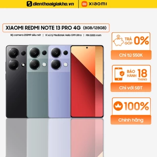 Điện Thoại Xiaomi Redmi Note 13 Pro 4G (8GB/128GB) - Hàng Chính Hãng, Bảo Hành 18 Tháng